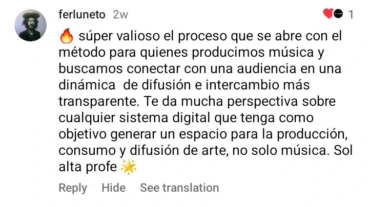testimonio 1 - musico 3.0